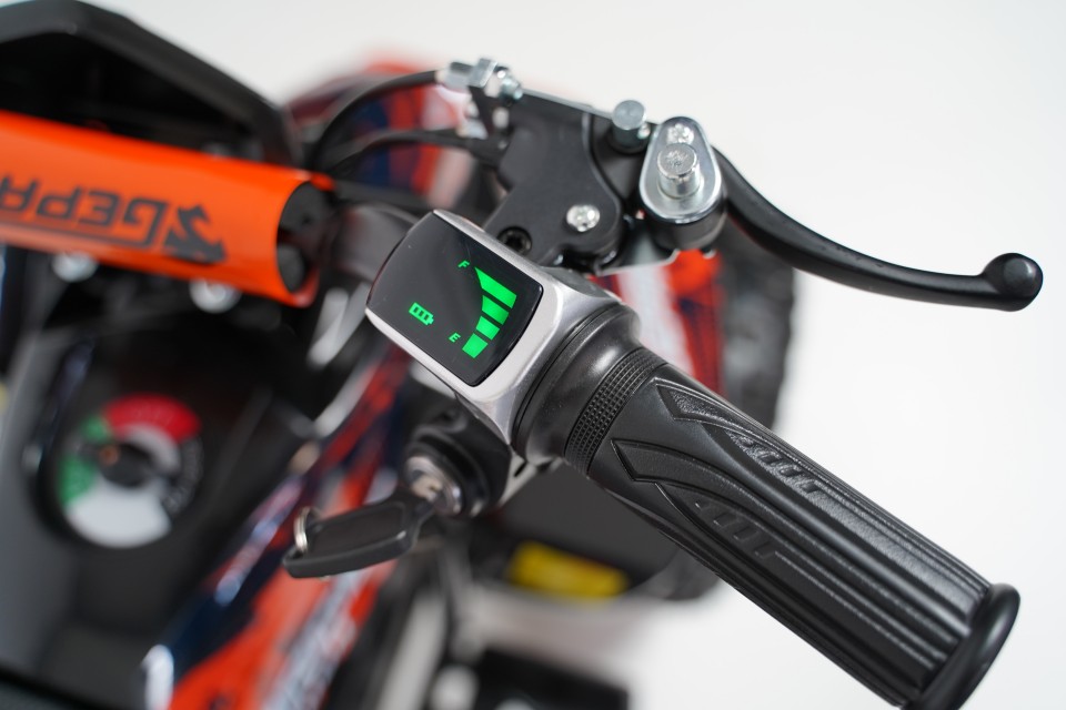 Gepard Kinderquad 1000w Target 6 inch Orange