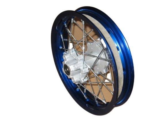  (222A2a) 12 inch Achterwiel (aluminium)