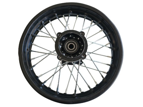 (221C4a) 12 inch achtervelg as 15mm
