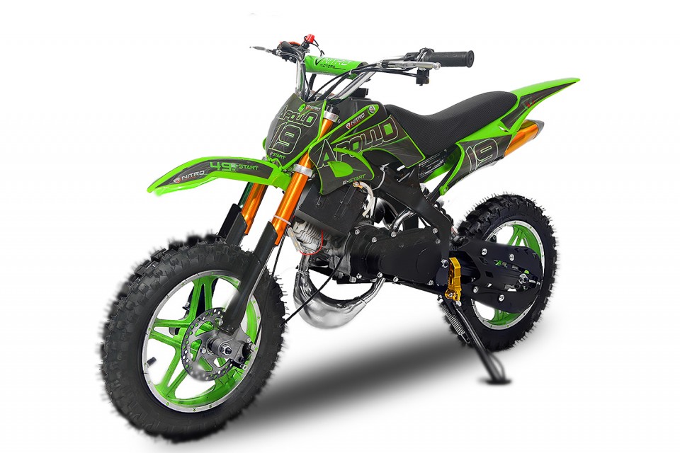 Mini crosser 49cc Apollo Sport 10 blue e-start 