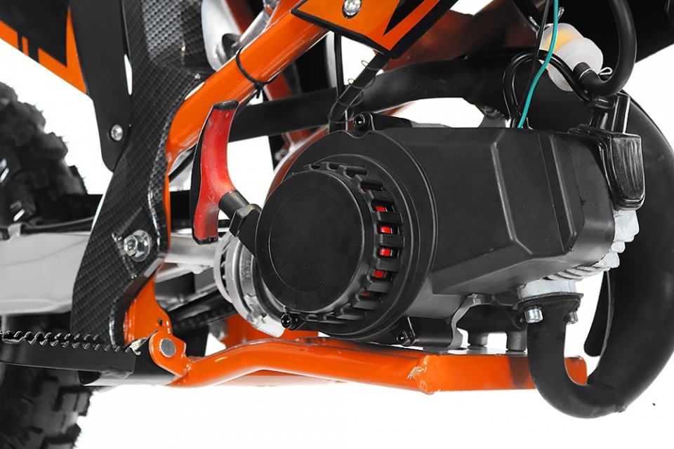 Minicrosser 49cc Dirtbike Gepard RT DLX red