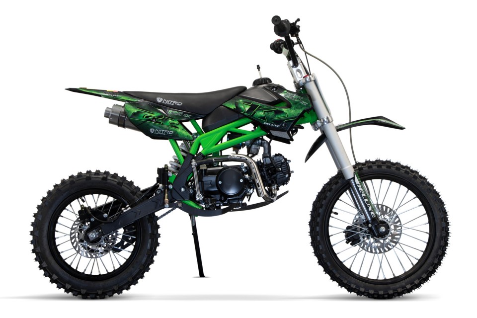 Dirtbike 125cc Sky DLX Pro 17/14 Blue