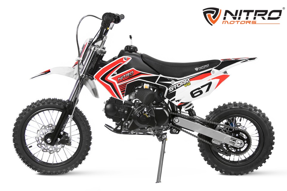 Dirtbike 125cc Storm V2 Pru 14/12 Red