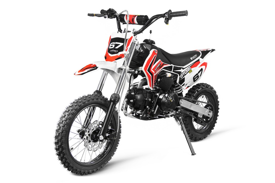 Dirtbike 125cc Storm V2 Pru 14/12 Red