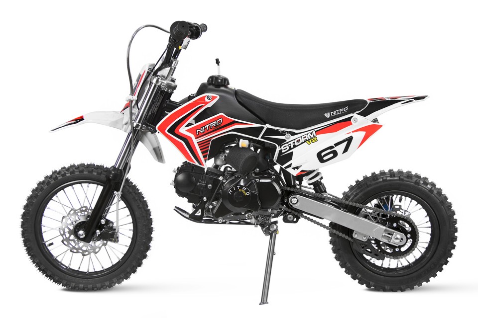 Dirtbike 125cc Storm V2 Pru 14/12 Red
