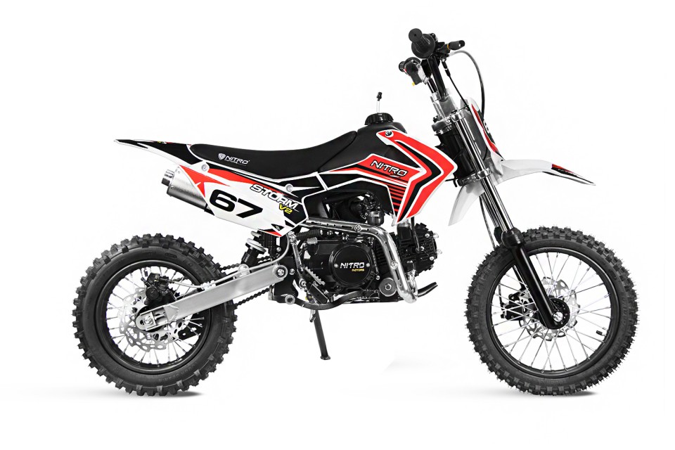 Dirtbike 125cc Storm V2 Pru 14/12 Red