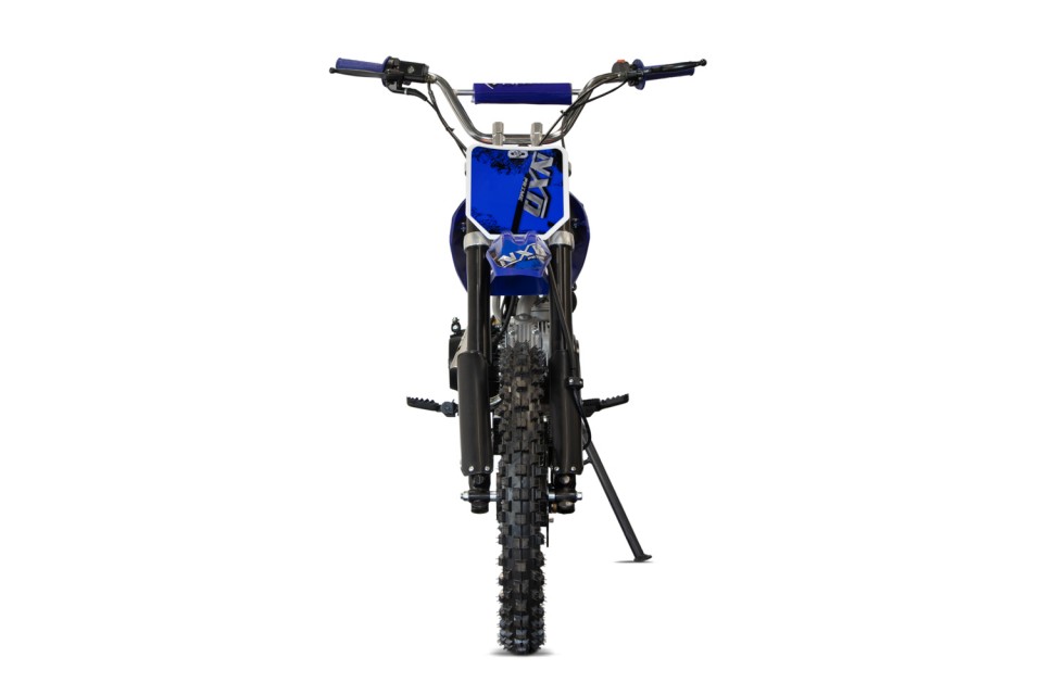 Dirtbike NXD Sport 125cc midi kinder blue
