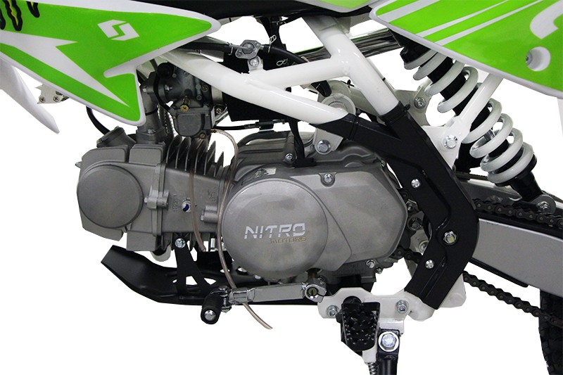 Dirtbike 140cc Drizzle 4-G manual kinder white