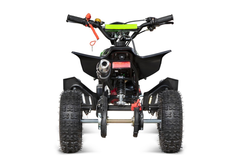 Kinderquad 49cc Repti DLX E-start 6inch Black