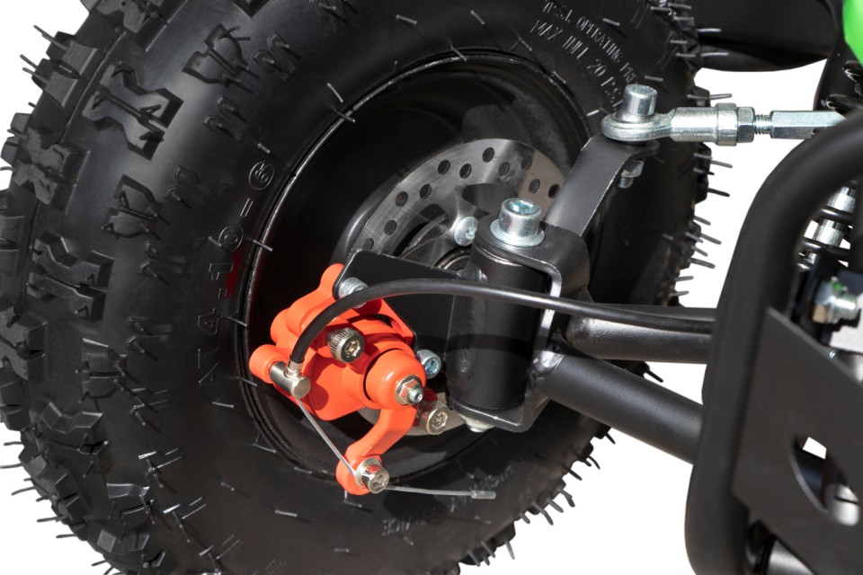 Kinderquad 49cc Repti DLX E-start 6inch White