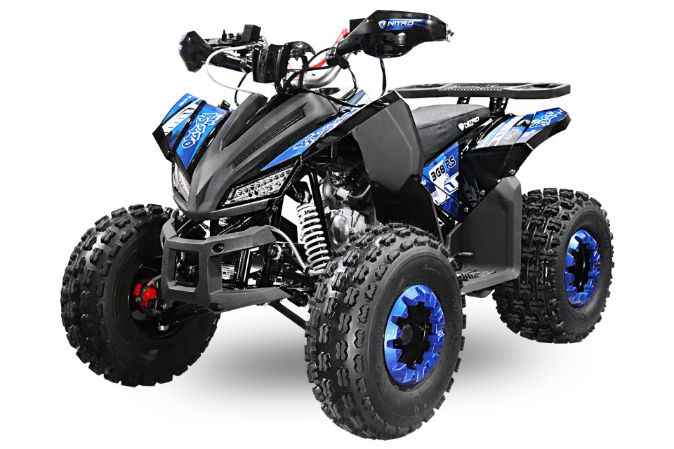 Kinderquad 125cc Rizzo RS8-3G Platinum Red
