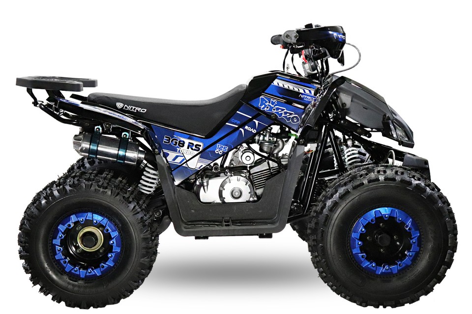 Kinderquad 125cc Rizzo RS8-3G Platinum Red
