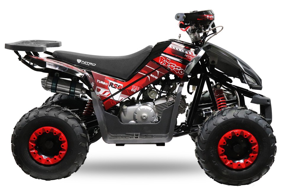 Kinderquad 125cc Rizzo RS7-3G Platinum Blue