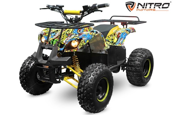 Eco Kinderquad 1000W Toronto Graffiti 8