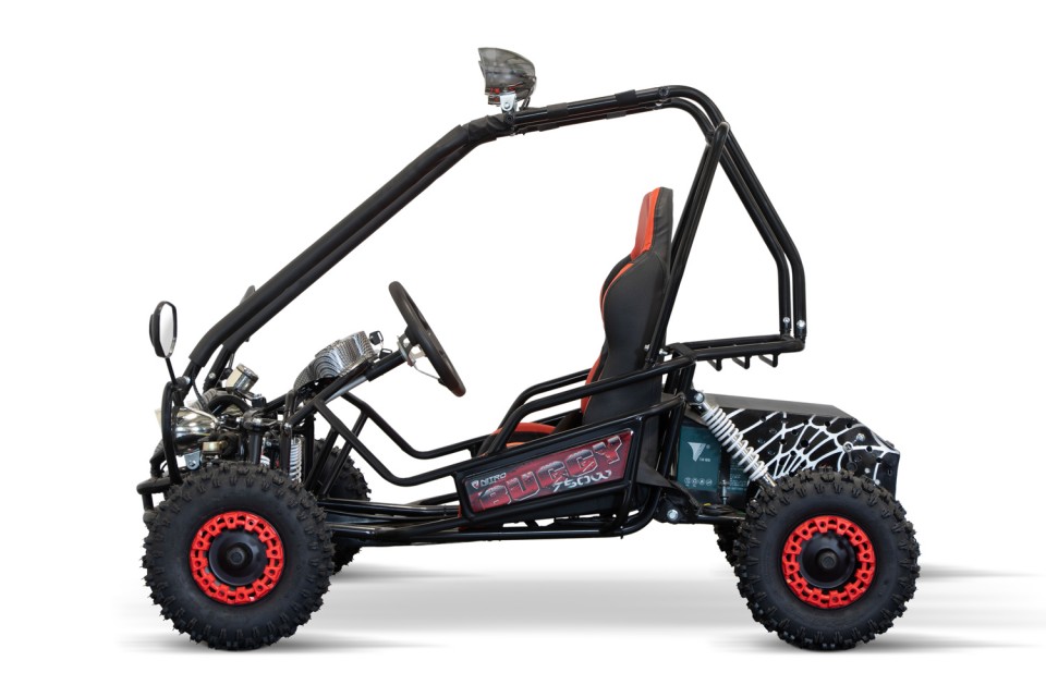 Kinder Buggy 750W Hunt 6 Black