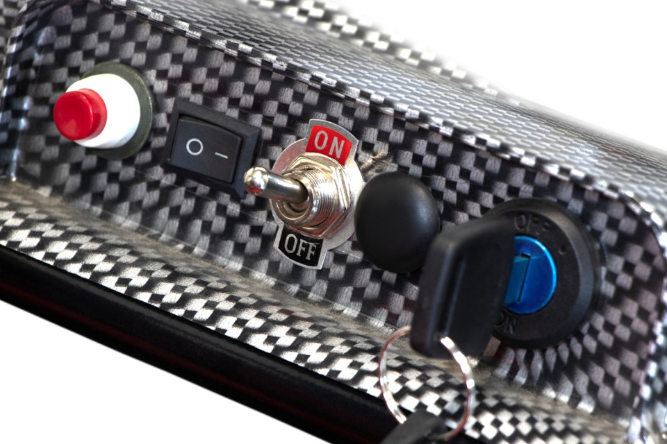 Kinder Buggy 750W Hunt 6 Black