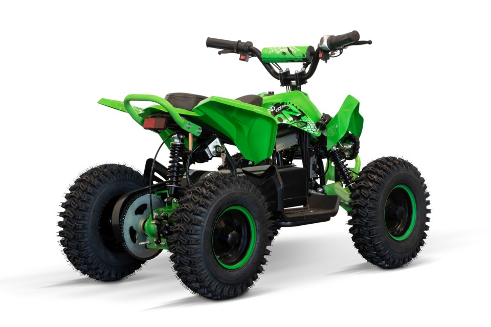 Eco Kinderquad 1000w Python Extreme 6 inch Green