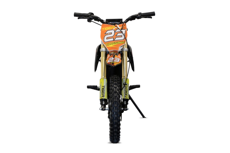 Eco midi Kinder 1500W Dirtbike Tiger DLX 14 Green