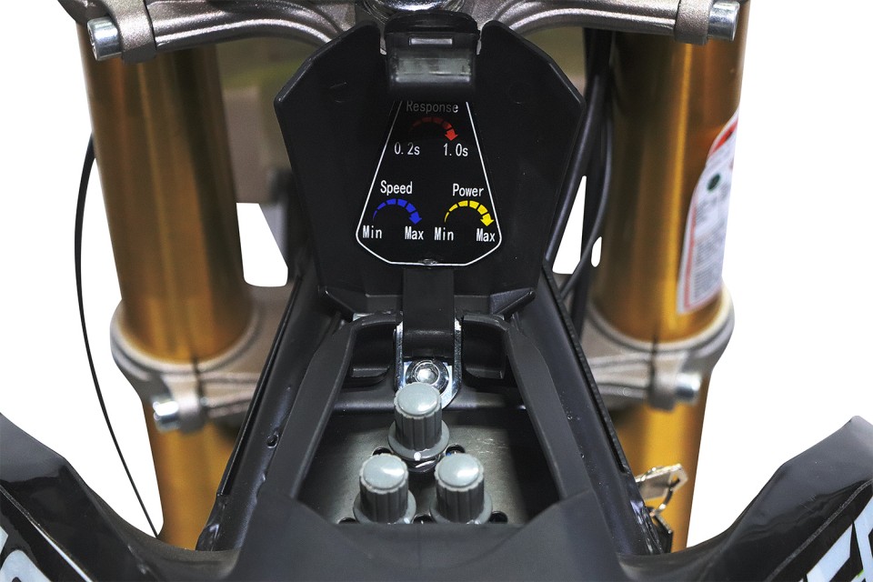 Eco midi Kinder 1500W Dirtbike Tiger DLX 14 Red