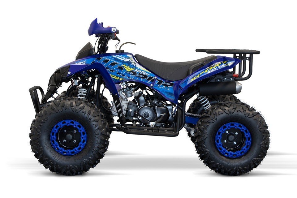Kinder quad 125cc Warrior GS RS8 A Sport Blue