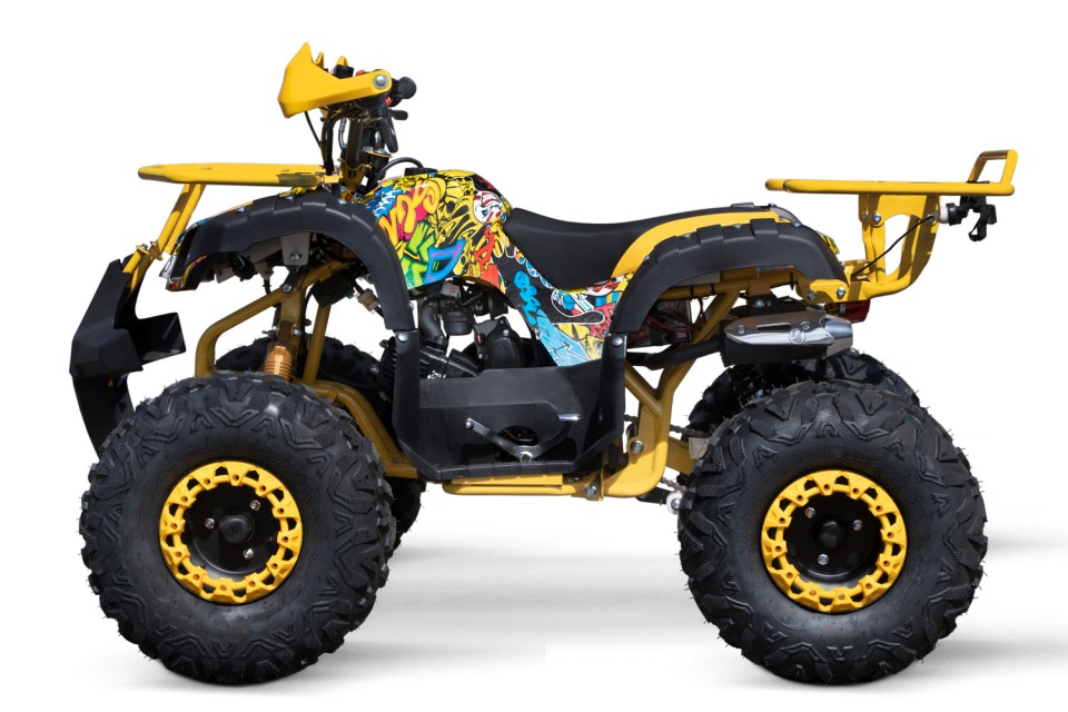 Kinder quad 125cc Toronto RS8-SA Sport Graffiti 