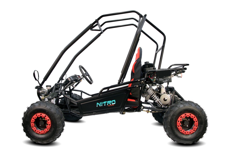 Buggy 125CC RG7-A Hunter 7'' Automaat 