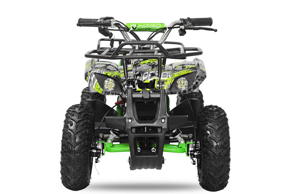 Eco Kinderquad 1000w Torino Sport 6 ALM Graffiti-Green