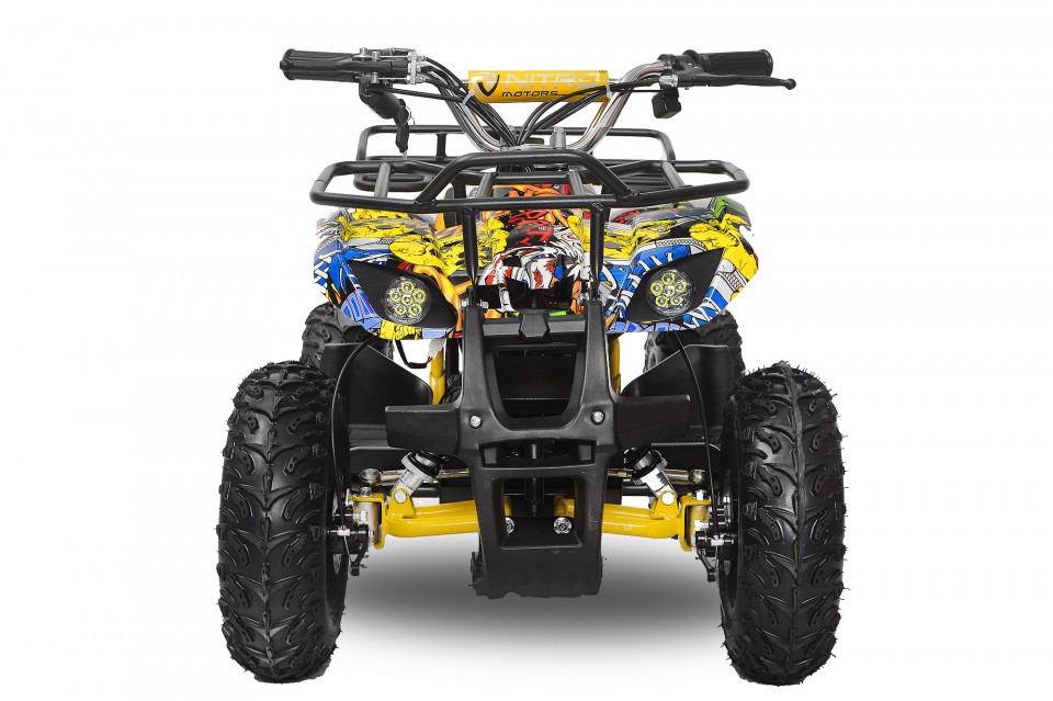 Eco Kinderquad 1000w Torino Sport 6 ALM Graffiti-Green