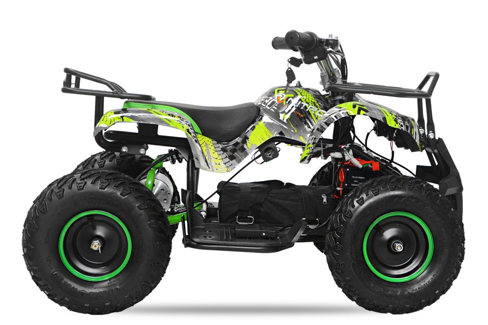 Eco Kinderquad 1000w Torino Sport 6 ALM Graffiti-Yellow