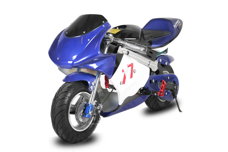 Eco Mini racer 1000W Pocketbike Sport 6 Blue