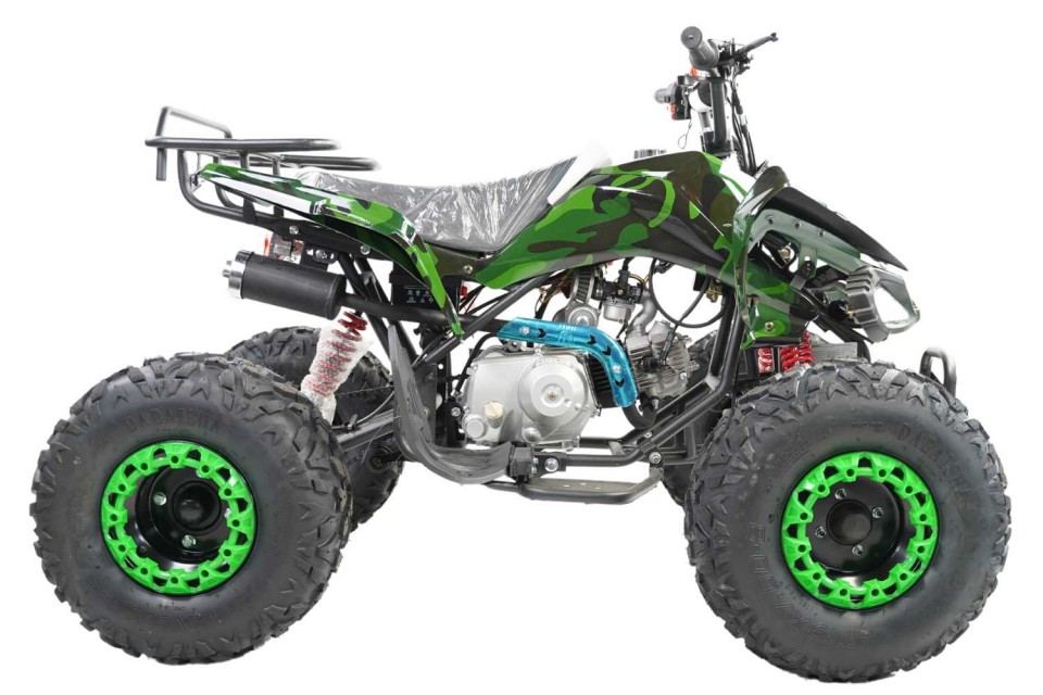 Kinderquad 125cc Carbon Camo 8 inch Z-Serie