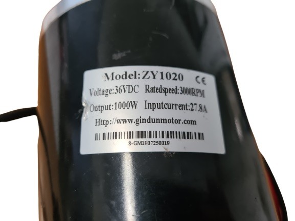 (7K6b) Elektro motor 36V / 1000 watt