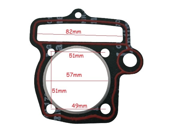 (2A3d) Koppakking gleuf 82mm
