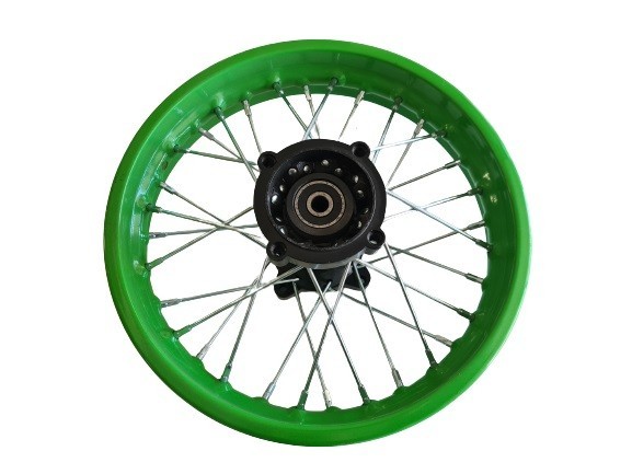 (221C4b) 12 inch achtervelg as 12mm