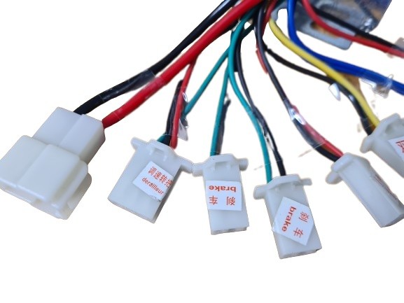 (8E2d) controller 36V / 800watt 8 stekkers / 2 draden