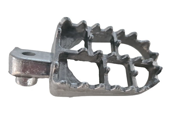 (11A4b) Voetsteun rechts alu kleurig