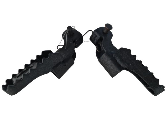 (11A5g) voetsteunen set dirtbike