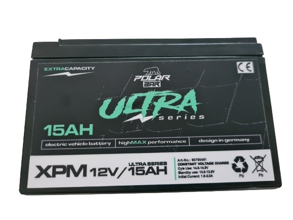 (27i4a) Accu 12 v 15ah (upgrade van 12Ah naar 15Ah)