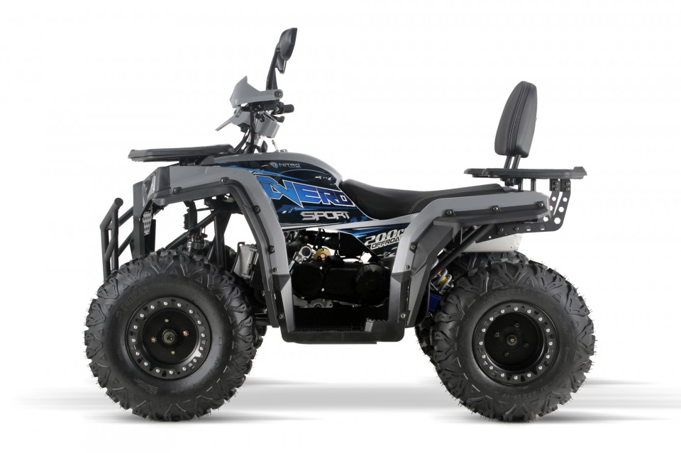 Kinderquad 200cc NERO RS10 GREY BLUE