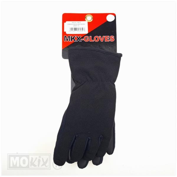 Motorhandschoen MKX Serino zwart S (107-5-a)