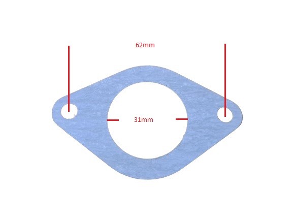 (2j1e) Spruitstuk pakking 31mm