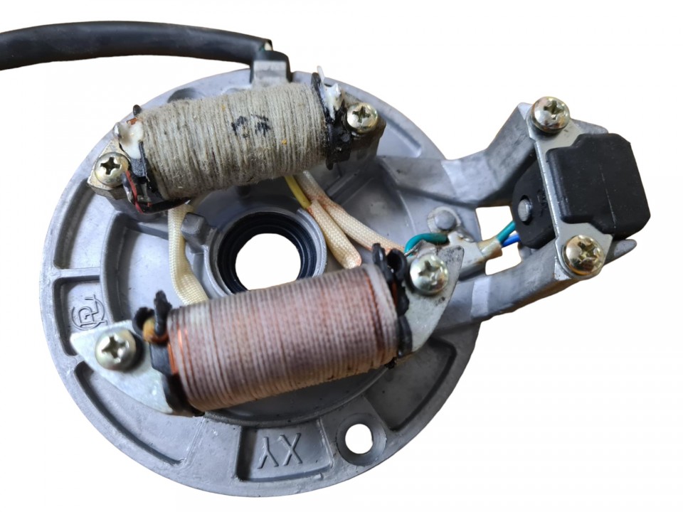 (19A6a) Ontsteking dirtbike (losse stekkers)