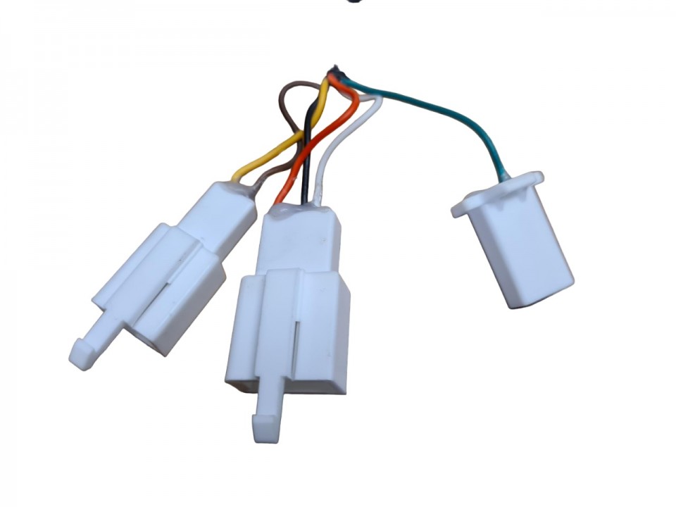 (4J2c) Gashendel Elektrische quad en mini crosser 48V