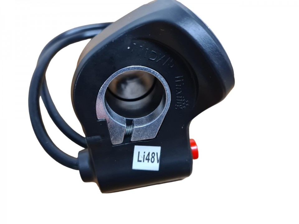 (4J2c) Gashendel Elektrische quad en mini crosser 48V