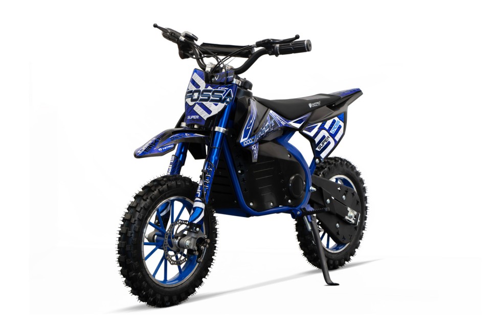 1000W Eco midi Kinder Dirtbike Fossa Fun 10 blue