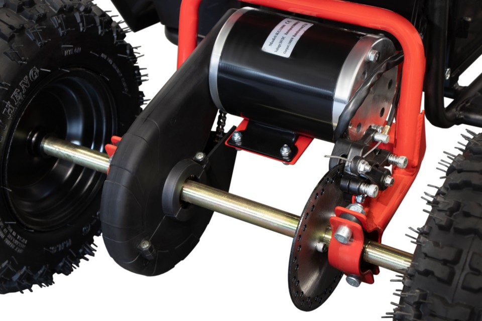 1000W Eco midi Kinder Quad Avenger Sport 6 red