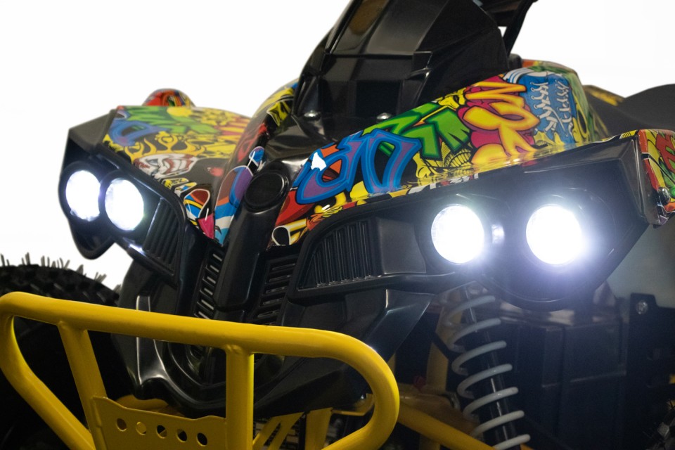 1000W Eco midi Kinder Quad Warrior Sport 8