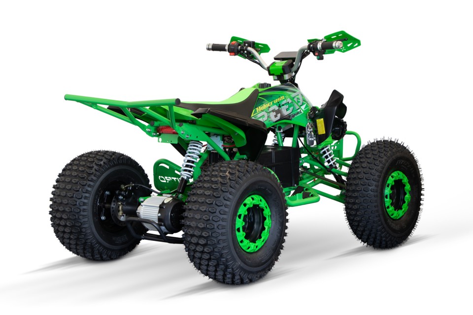 1000W Eco midi Kinder Quad Speedy Sport 8 green