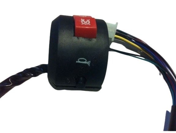 (7C5d) Verlichtingsschakelaar 2 stekkers + startknop