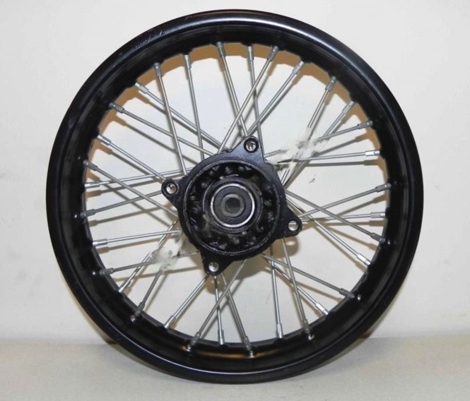 (221B2a) 14 inch achtervelg as 12mm
